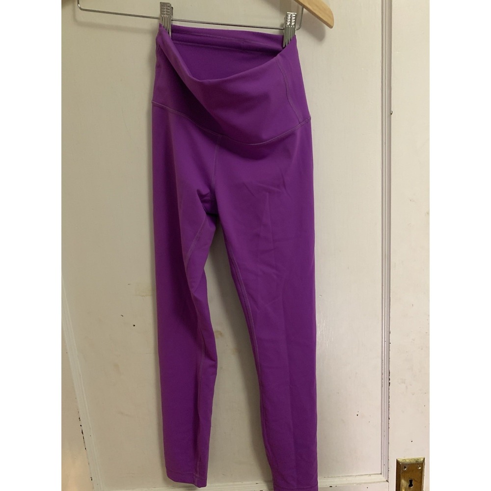 lululemon Women's Purple Leggings Size 4 Yoga Workout Stretch Pants